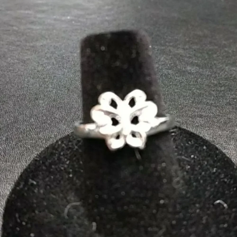 Sterling silver butterfly ring Size 7